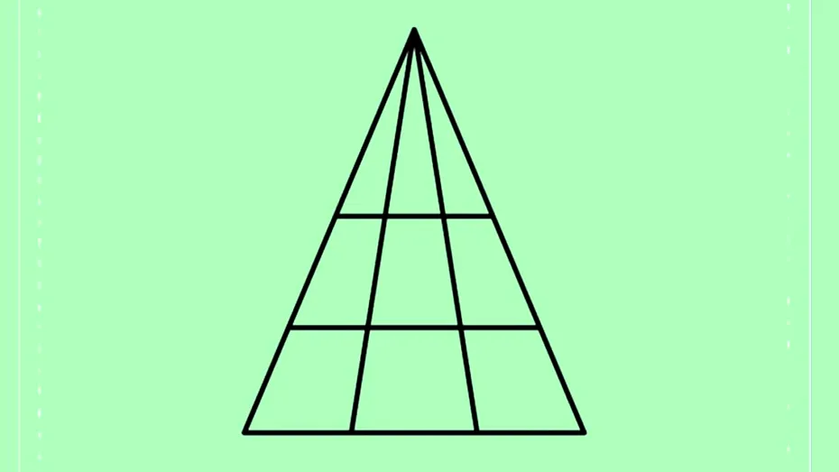 Test de inteligență | Câte triunghiuri sunt în această poză, de fapt?