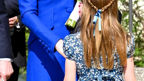 Familia regală britanică, la biserică de Paște