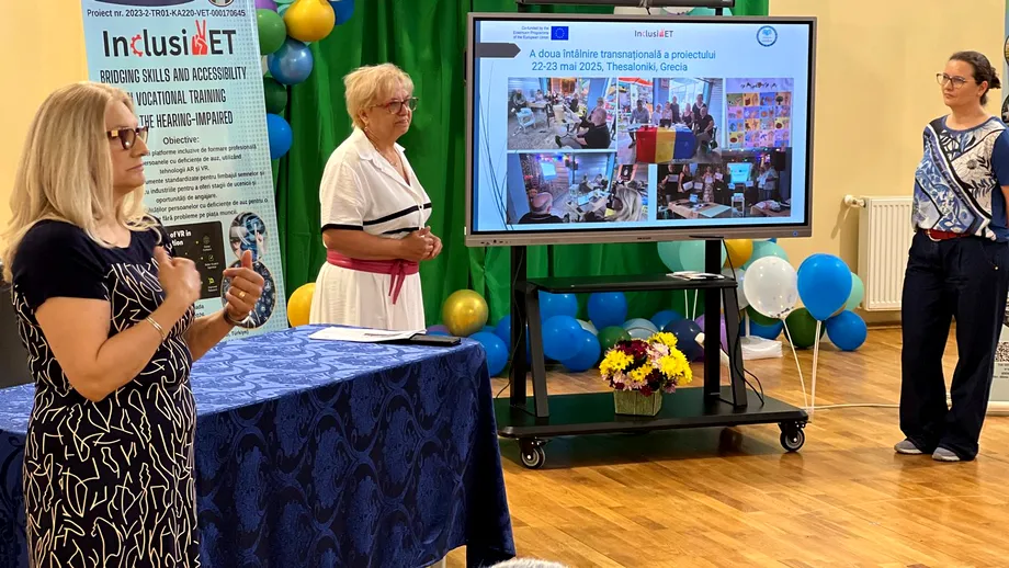 Incluziunea începe cu accesibilitatea. Povestea proiectului care deschide noi oportunități pentru tinerii cu deficiență de auz