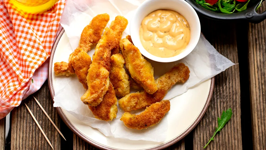 Gujoane de pui: perfecte pentru un prânz delicios, gata în doar 20 de minute