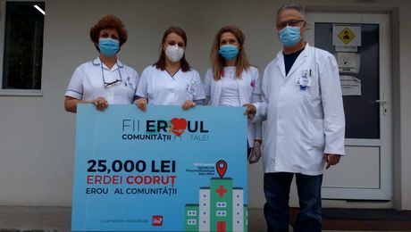 Câștigătorii campaniei Fii Eroul Comunității Tale, eroii în halat alb din Satu Mare