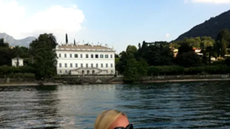 Oana Andoni s-a relaxat în Italia