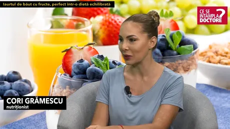 Iaurtul de băut cu fructe, perfect într-o dietă echilibrată VIDEO By CSID