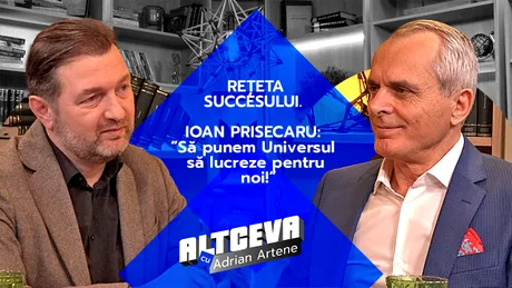 Ce să mâncăm pentru a fi sănătoși. Ioan Prisecaru povestește, în EXCLUSIVITATE, la Altceva cu Adrian Artene
