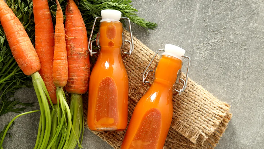 7 moduri în care sucul de morcovi este benefic pentru piele, ochi și imunitate