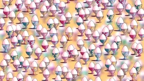 Test de logică | Găsiți o minge de golf printre aceste ouă de Paște!