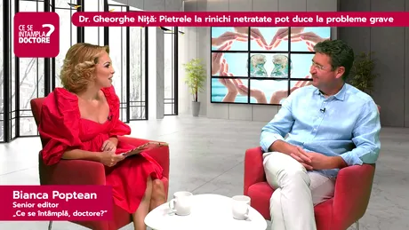 Dr. Gheorghe Niţă: Pietrele la rinichi, cauze şi metode de tratament VIDEO