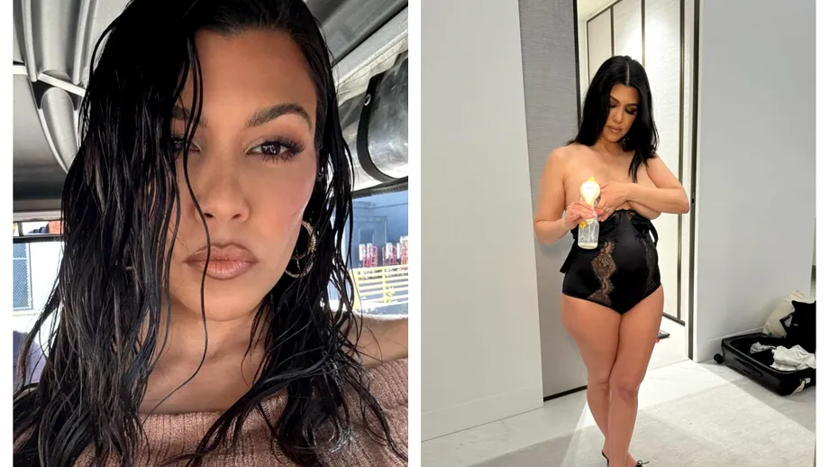 Ce consumă Kourtney Kardashian când nu se simte bine. Este adorat de toți bebelușii