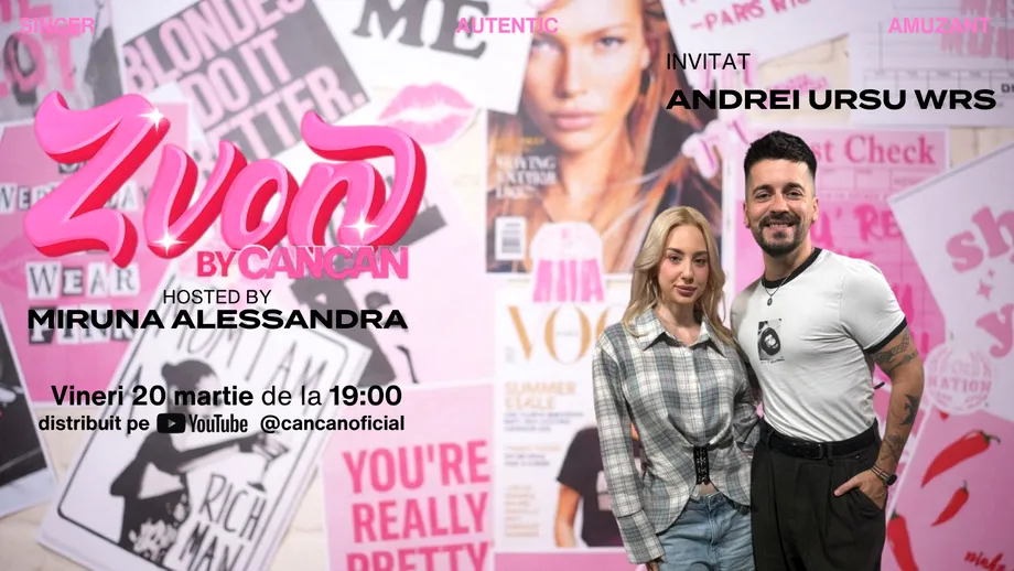 ZVON revine azi cu un nou episod: Andrei Ursu (WRS), față în față cu Miruna Alessandra