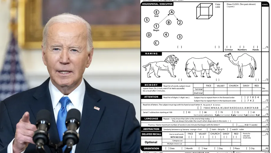 Testul care îți arată dacă ai probleme cu memoria. Donald Trump l-a trecut cu punctaj maxim în 2018. Americanii, curioși de rezultatul pe care l-ar obține Joe Biden