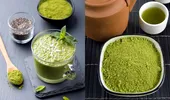 Rețetă simplă de Matcha Chia Pudding! Poți mânca această combinație dimineața sau între mese, ca gustare