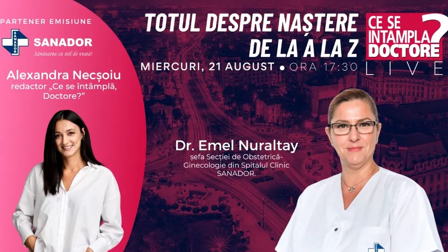 Totul despre naștere, de la A la Z 🔴CSID LIVE