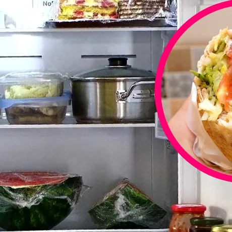 Se mai poate mânca shaorma „cu de toate”, dacă a stat 24h în frigider? Când trebuie aruncată