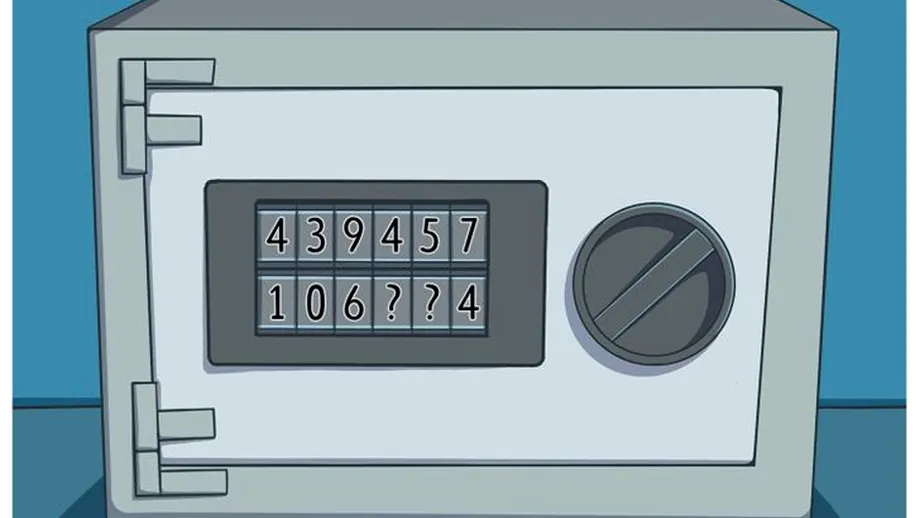 TEST IQ | Descifrați codul seifului din imagine! 99 din 100 nu reușesc