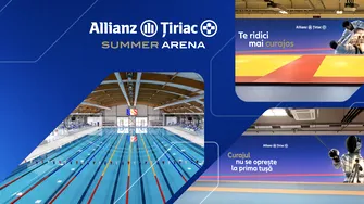 Fundația Țiriac lansează programe gratuite de inițiere în înot, scrimă și judo, la noua locație Allianz-Țiriac Summer Arena din Otopeni