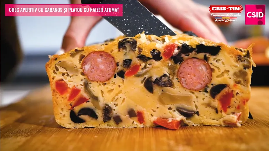 Chec aperitiv cu cabanos și platou clasic cu kaizer afumat