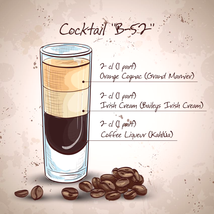 cocktail B52 