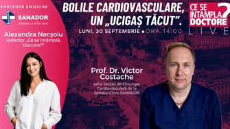 Bolile cardiovasculare, un „ucigaș tăcut”. Cum avem grijă de inimile noastre 🔴CSID LIVE