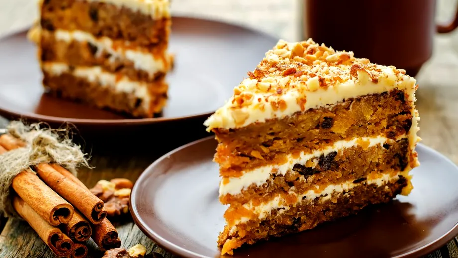 Prăjitură cu morcov de post! Se pregătește rapid și nu conține făină albă