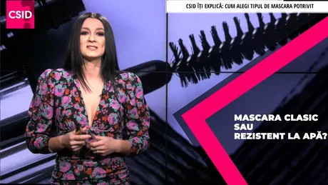 Cum alegi tipul de mascara potrivit?