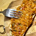 Zacuscă de vinete fără ulei. Rețeta gustoasă și aromată, cu legume coapte și fără prăjeală
