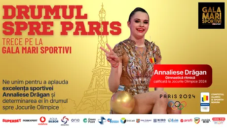 Annaliese Drăgan, premiată la Gala Mari Sportivi ProSport pentru calificarea la Jocurile Olimpice de la Paris