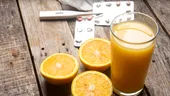 Sucul de portocale – de ce trebuie să-l eviți dacă ești răcit