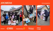 ARCMEDIA aduce bucuria Crăciunului mai aproape de copiii care au cea mai mare nevoie