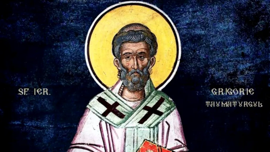 Sfântul Grigorie Taumaturgul, prăznuit pe 17 noiembrie! Este de mare ajutor celor care sunt bolnavi sau au probleme
