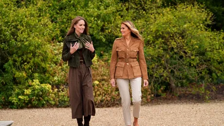 Melania Trump, mărturisire surprinzătoare față de Prințesa Kate: „Câteodată, când ajung aici, îmi vine să...