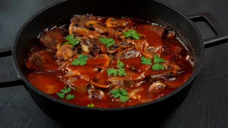 Mâncare de ciuperci cu măsline. Rețetă delicioasă pentru Postul Paștelui