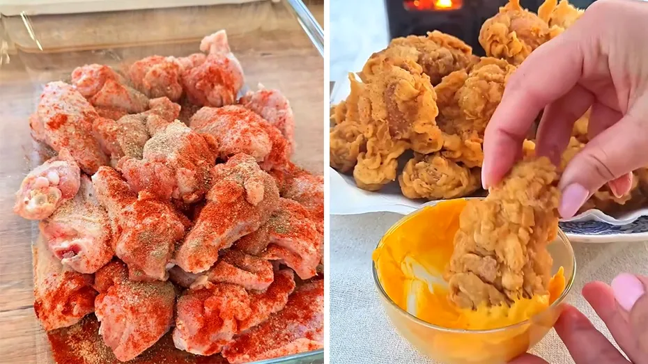 Cum să faci acasă aripioare picante ca la KFC. Rețeta + ingredientul care le face unice