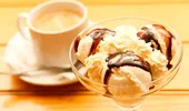 Înghețată de cafea cu frișcă și lapte condensat – cremoasă, fără adaos de zahăr
