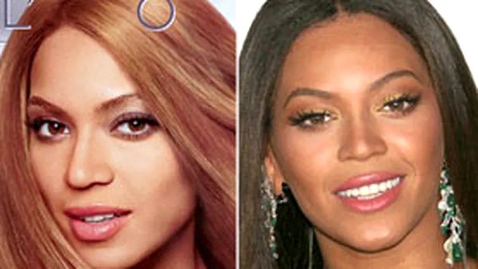 Tenul lui Beyonce, modificat digital intr-o reclama L'Oreal