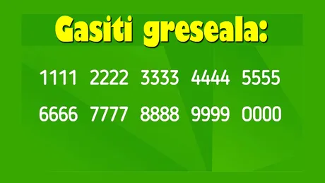 Test de logică | În această poză există o greșeală. Geniile o văd în 5 secunde!