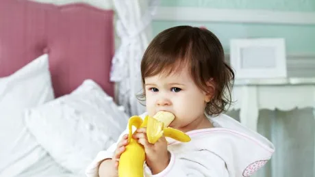 Bananele, un aliment minune în dieta copiilor?