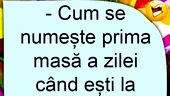 BANC | Cum se numește prima masă a zilei când ești la dietă?