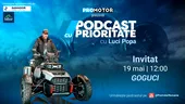 „Podcast cu Prioritate” #74 îl are ca invitat pe Goguci. De la Photoshop la ATV-uri, un parcurs creativ