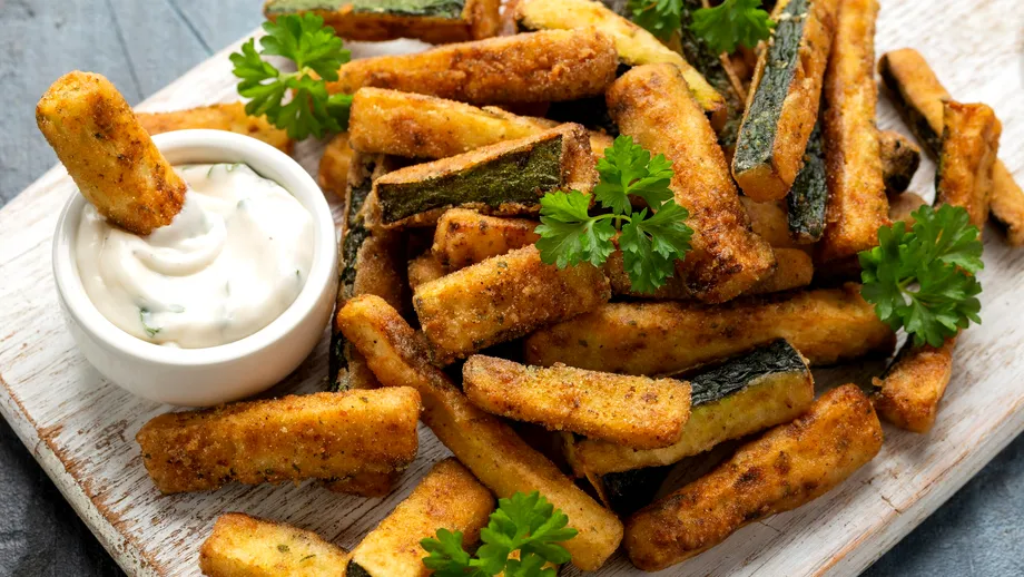 Cei mai buni dovlecei pane la cuptor. Fără niciun strop de ulei, dar foarte gustoși