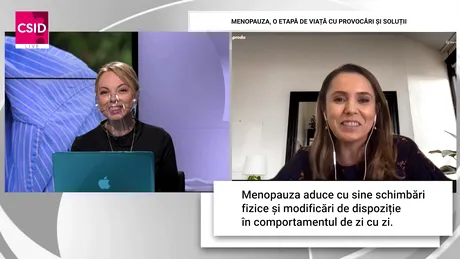 Geanina Aprodu: Cum gestionăm tulburările de dispoziție la menopauză