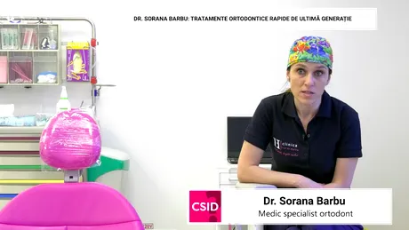 Dr. Sorana Barbu: soluții de ultimă generație pentru îndreptarea dinților
