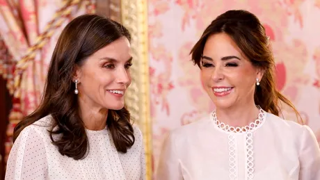 Cum arată soția președintelui din Paraguay. Apariție superbă alături de Regina Letizia!