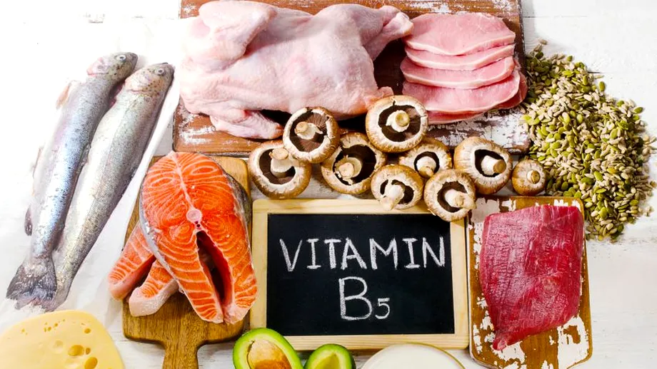Vitamina B5: beneficii, deficit, exces, DZR, surse