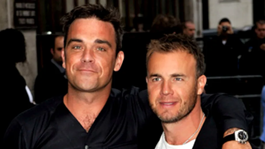 Dieta Take That: Robbie Williams si Gary Barlow se intrec la slabit