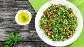 Salata de pătrunjel cu bulgur ține de foame și e plină de vitamine. Cum se prepară și ce beneficii are