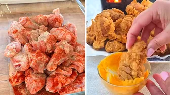 Cum să faci acasă aripioare picante ca la KFC. Rețeta + ingredientul care le face unice