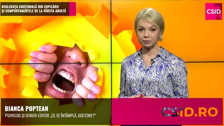 Ce impact are neglijența emoțională din copilărie în comportamentul adultului, pastila de PSIHOLOGIE