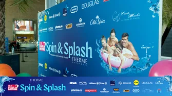 Distracție și voie bună, în a doua zi de „Spin & Splash by CSID” și THERME București
