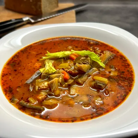 Rețetă ciorbă din ciuperci Pleurotus. Gustoasă și sățioasă în timpul postului / VIDEO