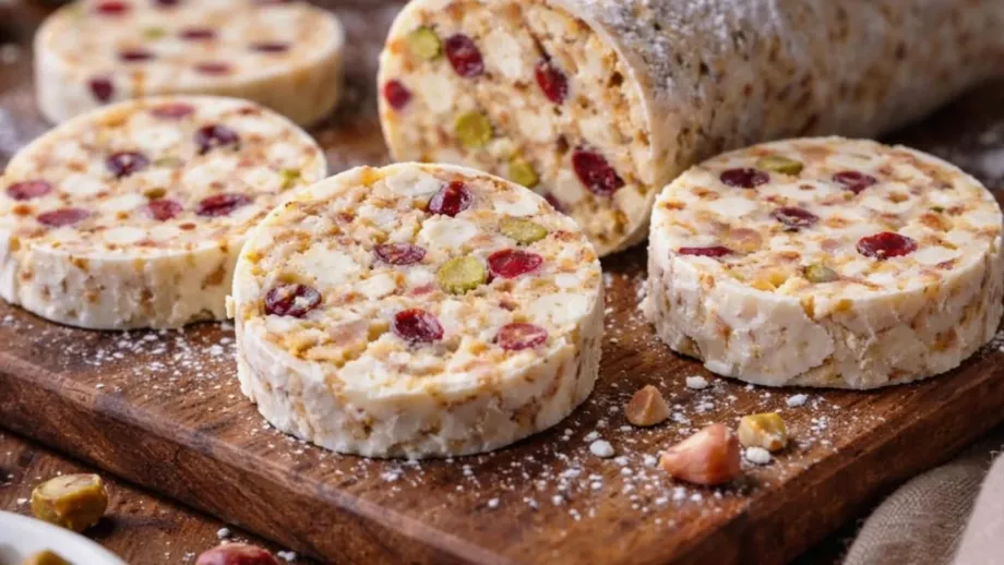 Cea mai veche rețetă de salam de biscuiți! Ingredientul pe care îl adăugau gospodinele pentru un gust irezistibil